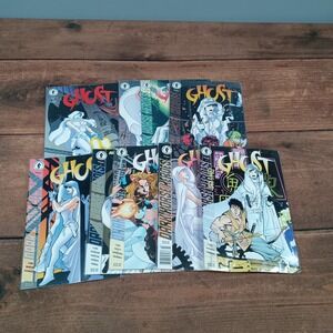 Ghost‎ Dark Horse Heroes Comics Lot (1993-1996) Issues 1-5 7-10 Comic Books